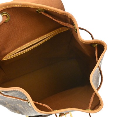Louis Vuitton Monogram Montsouris MM Backpack M51136 SP0919 115176 Louis Vuitton Monogram Montsouris MM Backpack M51136 SP0919  main image 4