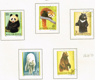 Hungary Fauna Wild Animals Bears set 1977 | eBay