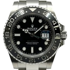 ROLEX GMT-Master2 126710GRNR Black Stainless Steel Automatic Mens Watch #OK103