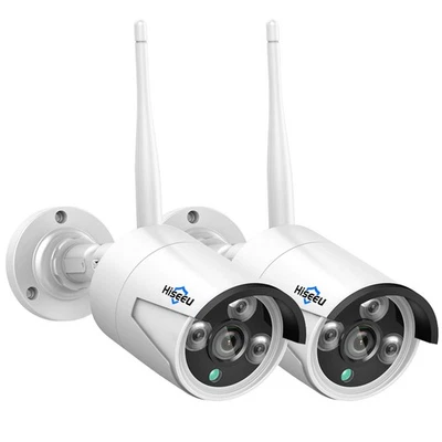 2PCS/Lot 5MP HD WiFi Security Camera Add for Hiseeu NVR System One Way Audio