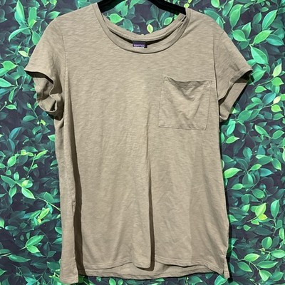 Patagonia Woman s Mainstay Tee shirt Green L