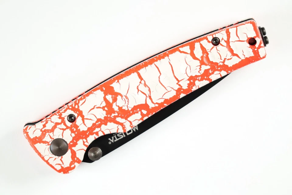Mcusta MC-4BC-D1 Seki Japan Limited Katana Orange/White Tanto Pocket Knife - Image 3 of 3