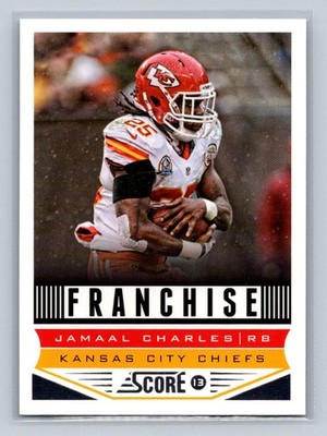 2013 Score #282 Jamaal Charles Kansas City Chiefs