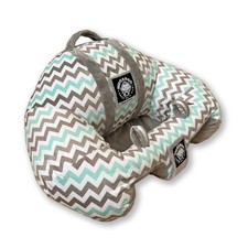 The Original Hugaboo HUG4185 Infant Sitting Chair, Blue Chevron