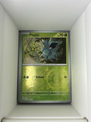 Pineco Reverse Holo Common PAL SV02: Paldea Evolved 004/193. D22