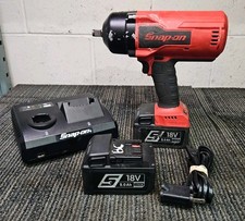 Snap-On Tools CT9080 1/2" (13mm) Impact Wrench + (2) 5.0 Ah Batteries & Charger