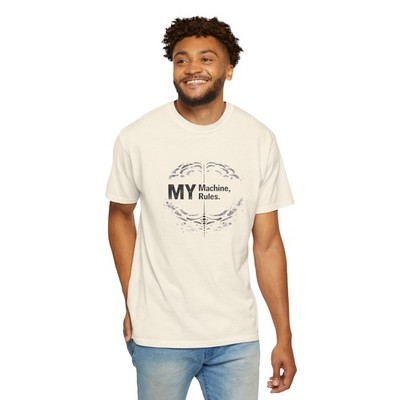 Philosophy MY Machine, My Rules T-shirt | Graphic Tee, Mindset Defiant 