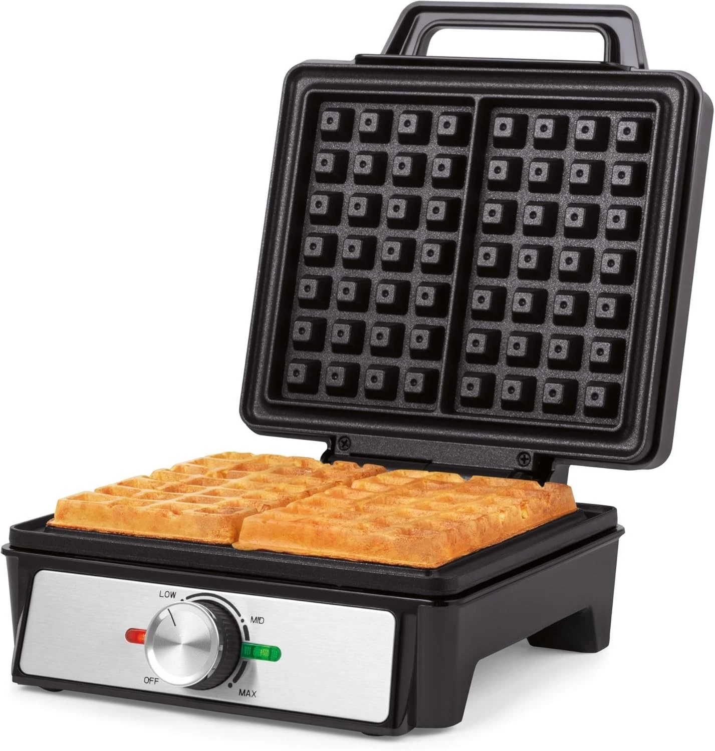 Waffle Maker Machine – Non-Stick Dual Waffle Iron Plates, Deep Fill Belg
Opens in a new window or ta