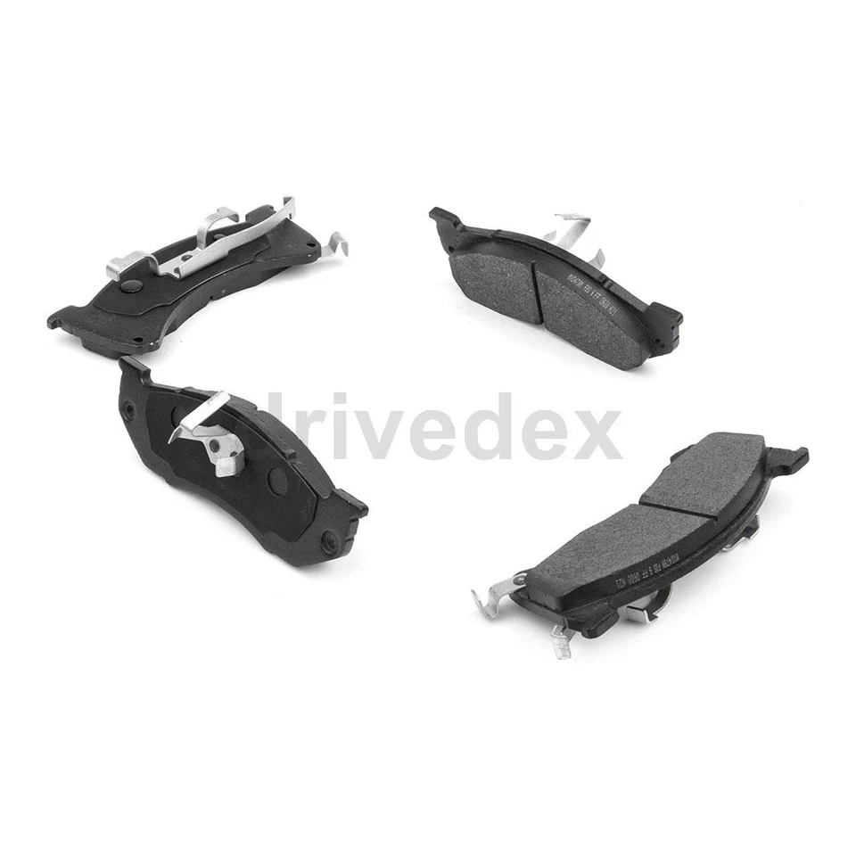 Rotores delanteros pastillas de freno semimetálicas para Dodge Dynasty_DV 1988 1989 1990 Foto 3 de 4