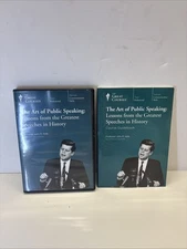 The Great Courses The Art of Public Speaking John R. Hale Guidebook & DVDs