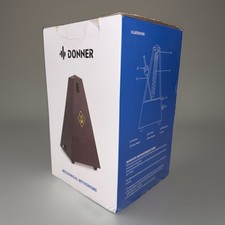 Donner Mechanical Metronome, DPM-1 Wood Toned Metronome Musical Instruments