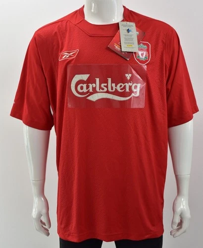 The Reds 2004-2005 REEBOK Liverpool FC Home Shirt SIZE XL adult MEN'S