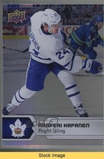 2017-18 Upper Deck AHL SPs Rainbow Foil Kasperi Kapanen #120 READ 3d2