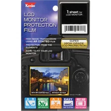 Kenko LCD Monitor Protection Film for Sony a37 Camera