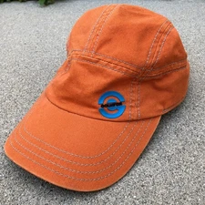 VTG DORFMAN PACIFIC HEADWEAR Equator 5 Panel Hat Men's One Size Orange Cap