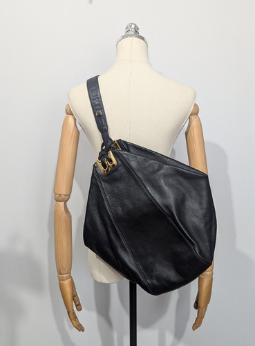 BALLY Leather Handbag Transformer In Rukzak Made In Italy Luxury Brand