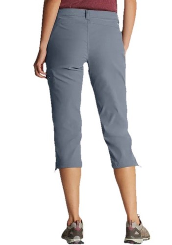 Eddie Bauer Women’s Rainier Capri Hiking UPF StormRepel-Graphite - Size: 14 - Picture 2 of 5
