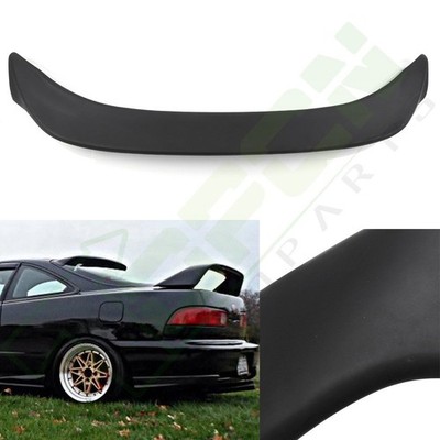 ABS For 1994-01 Acura Integra DB DC2 3DR Trunk Spoiler Wing Rear Side Black
