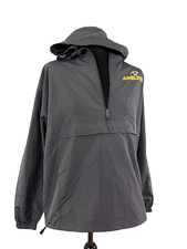 Champion anorak Adelphi Panther wind breaker coat hooded grey L Large Mens 42 in