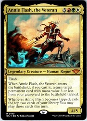Annie Flash, the Veteran (190/441) - Foil - Outlaws of Thunder Junction - Mythic