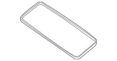 Genuine Nissan Sunroof Opening Trim 73967-9BN1B