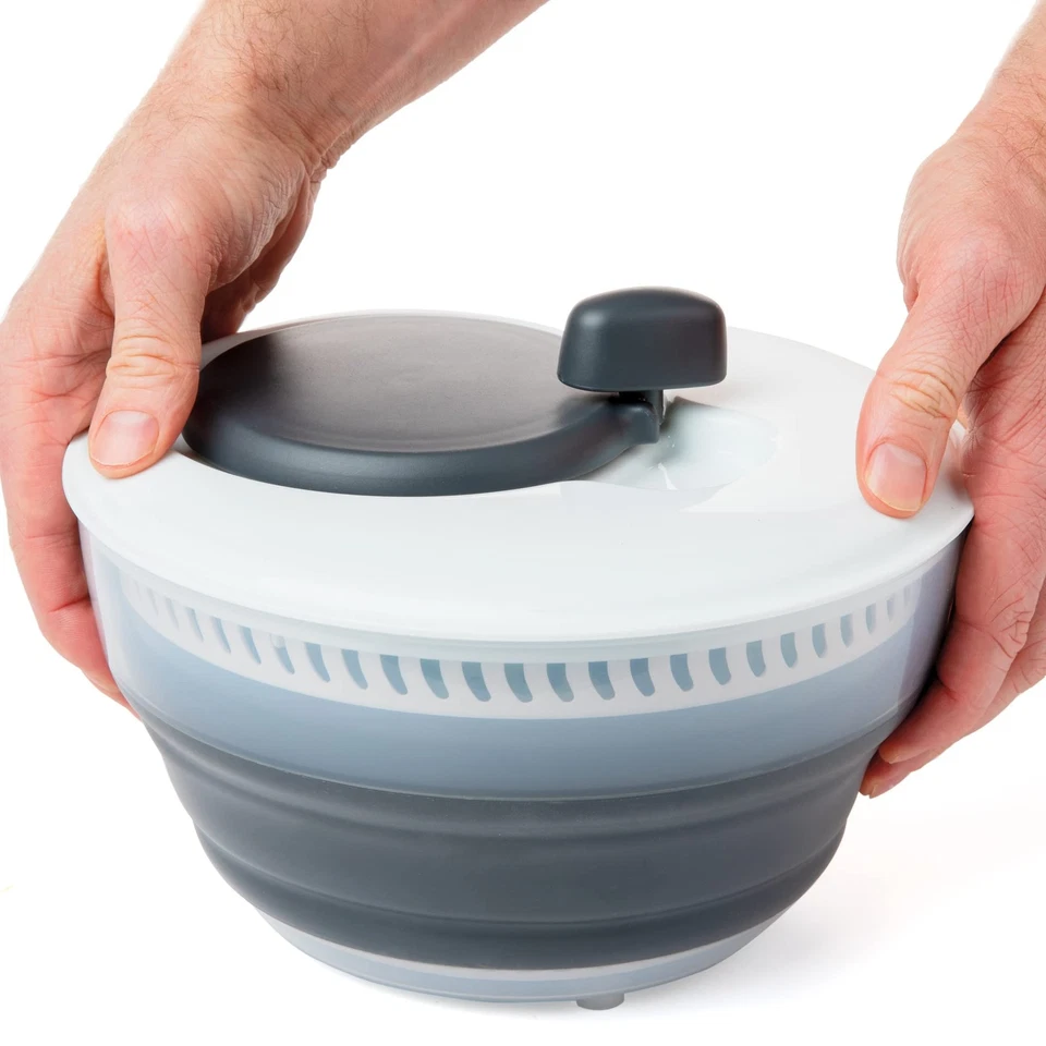 Prepworks by 3 Quart Space Saving Folding Collapsible Drainer, & Colander for... - Image 3 of 4