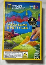 National Geographic NGMEGASPL Mega Slime Kit and Putty Lab G13
