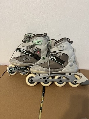 K2 Athena W Women's Inline Skates US Size 10 EUR 41.5 Gray I10011 300009