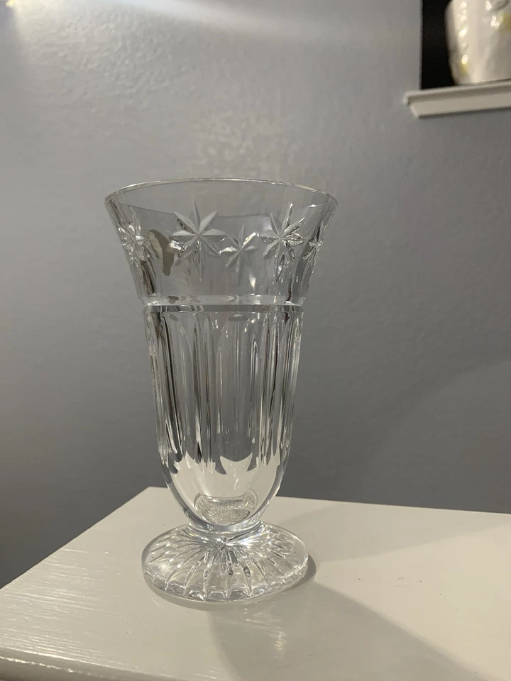 Waterford Crystal Footed Vase 5 3/4” - Image 3 of 4