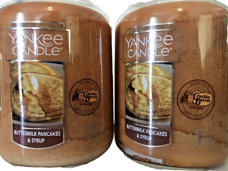 PANQUEQUES DE LECHE DE MANTEQUILLA Y VELA DE JARABE FRASCO GRANDE ORIGINAL CLÁSICO X 2 - 22 OZ MARRÓN Foto 2 de 4