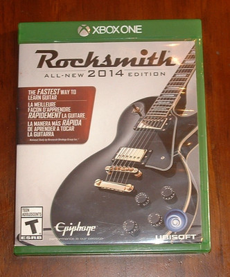 Rocksmith 2014 Edition (Xbox One, 2014) No Cable CASE/DISC MINT