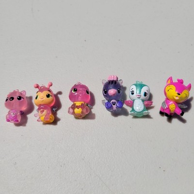 Hatchimals Colleggtibles Lot Of 6 Mini Figures. Glitter-Winged, Toy Animals mix