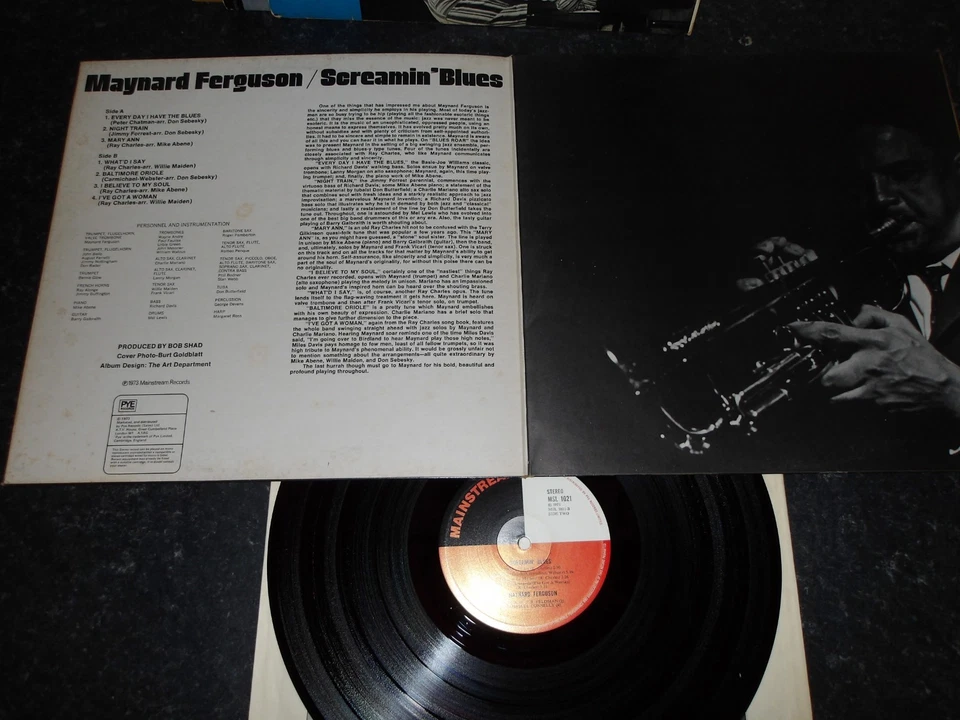 MSL 1021 = MAYNARD FERGUSON = SCREAMIN BLUES = N-M - JAZZ - Image 2 of 4