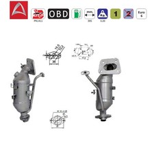 Catalyseurs Peugeot 108