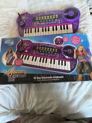 Hannah Montana 32 Tasten Elektronisches Keyboard mit Box Miley Cyrus