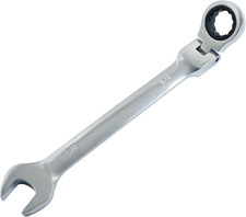 34 Inch Flex-head Ratcheting Combination Wrench 72-tooth Sae 12-point Gear