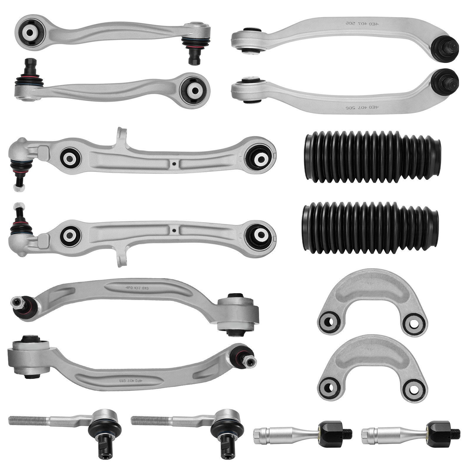 Bentley Continental GT 2004-2019 Front Upper Control arms 16 pcs
