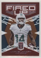 2017 Donruss Elite Fired Up Red 77/99 Jarvis Landry #19 fm0