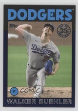 2021 Topps 1986 Baseball 35th Anniversary Blue Walker Buehler #86B-18 0nr3