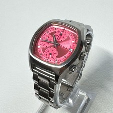 Paul Smith Chronograph Watch Pink Dial Working