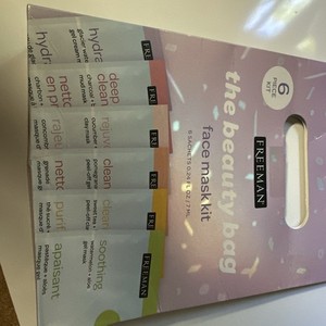 NIB Freeman The Beauty Bag Face Mask Kit