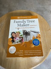  NEW Family Tree Maker Essentials Ancestry.Com 2012  SEALED 