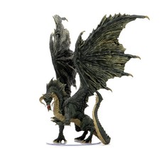 D D: Icons of The Realms Premium Figure: Adult Black Dragon WizKids Figure