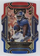2021 Panini Select Club Level Red & Blue Prizm Die-Cut Gary Brightwell #295 06p3