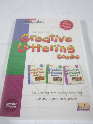 Creative Lettering Software - Combo