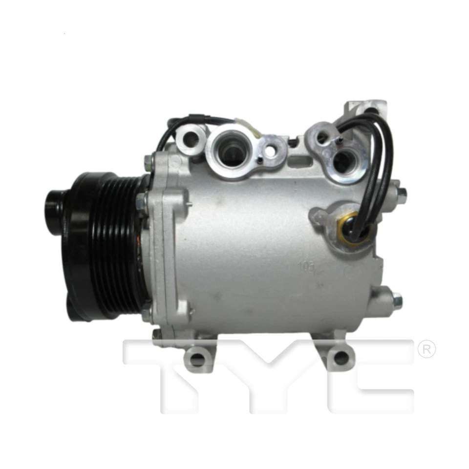 Compresor de aire acondicionado para 06-12 Mitsubishi Eclipse 3,8 L 7813A325 Foto 4 de 4