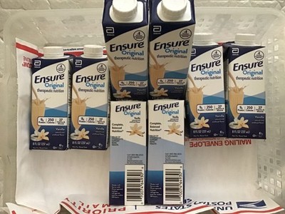 Ensure Original Therapeutic Nutrition Vanilla 8-Pack- 8 Fl Oz (237 ml) each-NEW