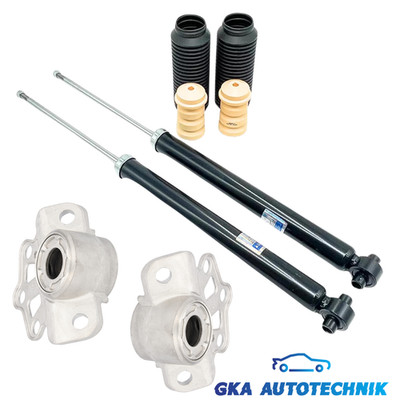 2x STOßDÄMPFER+ DOMLAGER HINTEN FÜR OPEL CORSA D FIAT GRANDE PUNTO