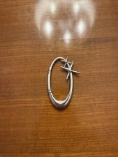 Silver Medium Size Star Carabiner/Keychain