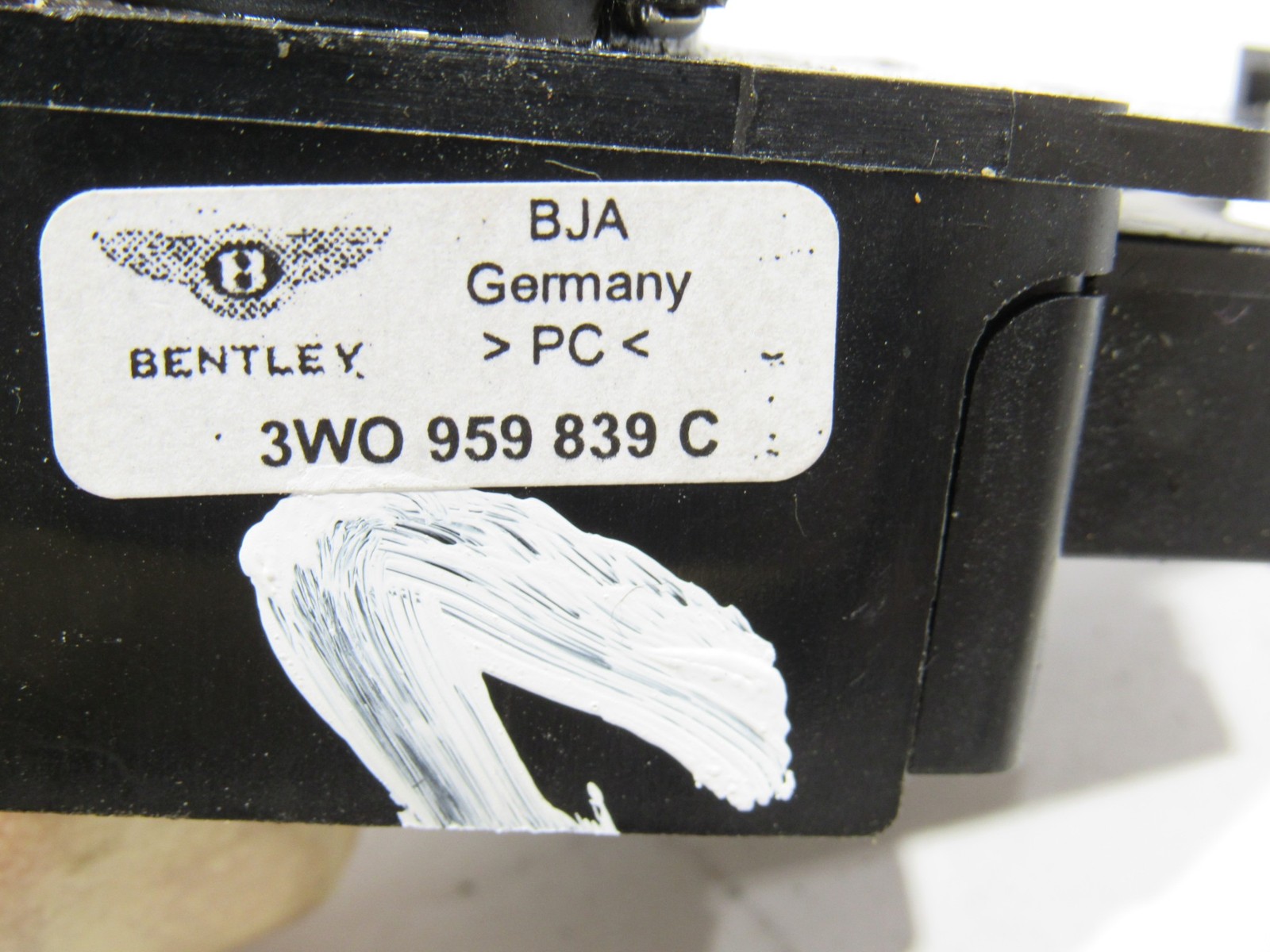 12-18 Bentley Continental GT W12 2015 Dash Ignition Start Stop Switch Button ;:A